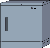 Bench High Modular Drawer Cabinet
