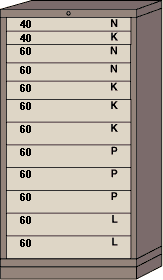 Eye Level Modular Drawer Cabinet