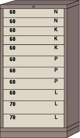 Eye Level Modular Drawer Cabinet