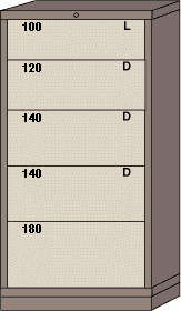 Eye Level Modular Drawer Cabinet