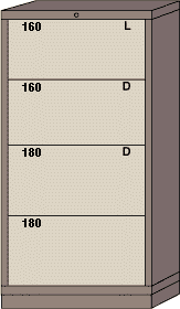 Eye Level Modular Drawer Cabinet