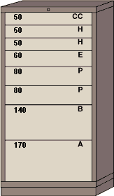 Eye Level Modular Drawer Cabinet