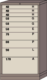 Eye Level Modular Drawer Cabinet